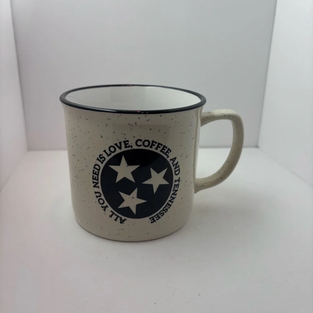 Speckled Cream Coffee Mug‎